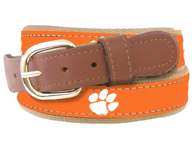 Clemson Tigers Ribbon Belts CLE-BTR4OR-BUF