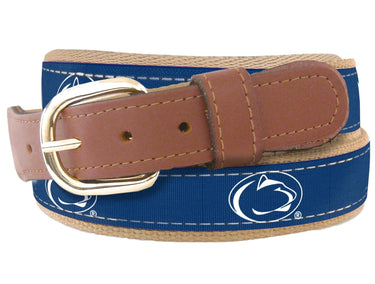 Penn State Nittany Lions Ribbon Belts PSU-BTR4NV-BUF