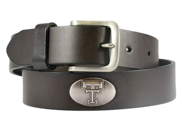 Texas Tech Red Raiders Concho Belts TXT-BOLP-BRW