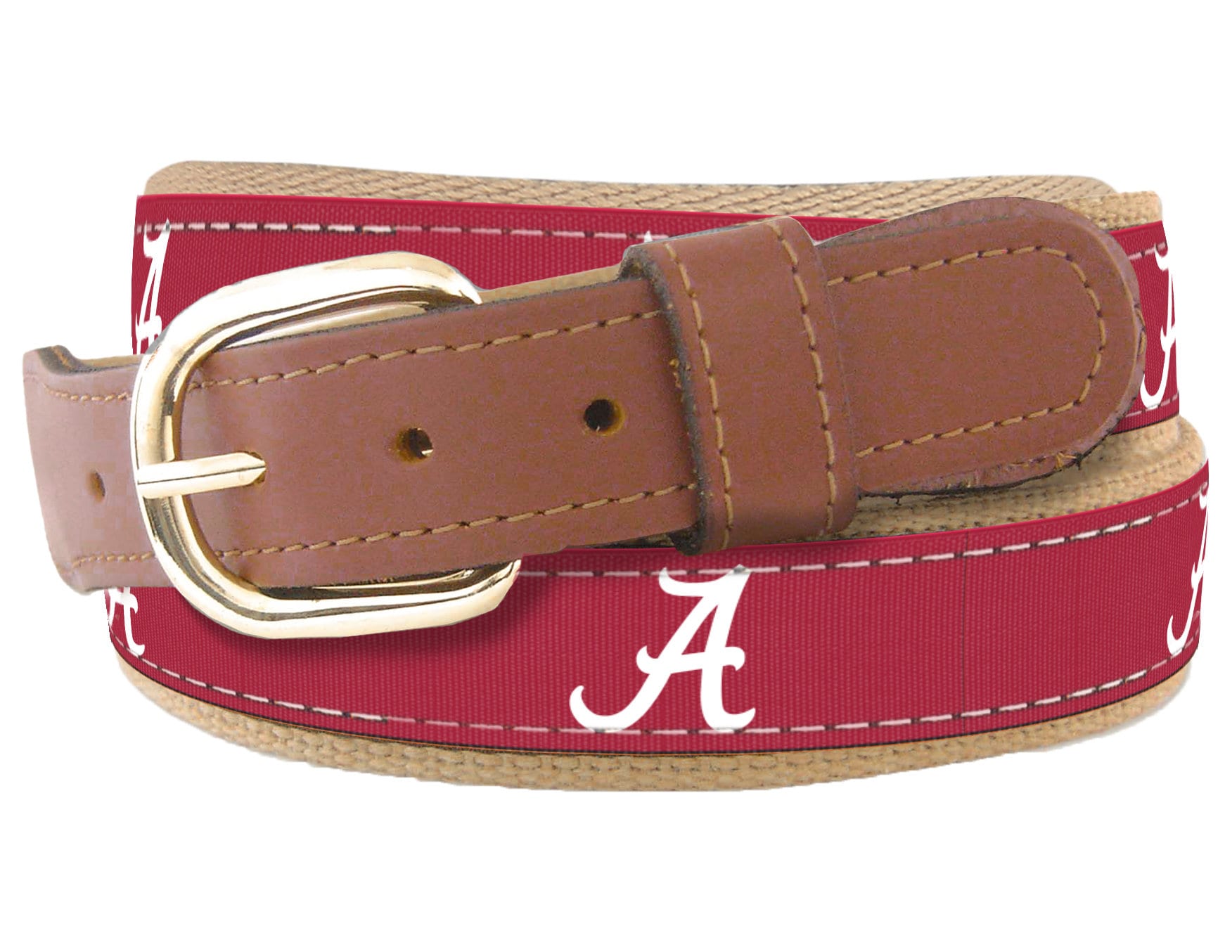 Alabama Crimson Tide Men's Collegiate Woven Ribbon Belt. Zep-Pro Shop Alabama Crimson Tide Men's Collegiate Woven Ribbon Belt. Zep-Pro Shop