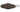 Arkansas Razorback Vintage Burnished Leather Key Fob Back