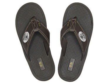 Alabama Crimson Tide Brown Flip Flop Pair