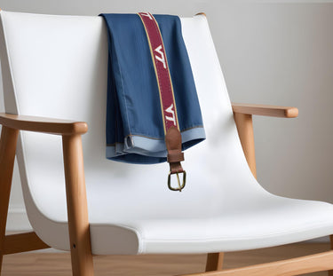 Virginia Tech Hokies Woven Ribbon Belt Chair