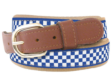 Kentucky Wildcats Checkerboard Woven Ribbon Belt