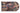 Buck Old School Camo leather magnetic money clip brown tan