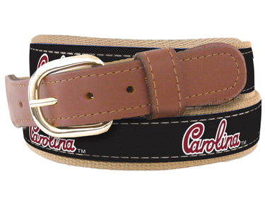 USC Gamecocks Carolina Script Woven Ribbon Belt