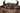 Buck old school camo canvas weekender bag brown tan open side