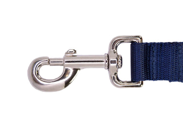 Auburn Tigers Stadium Collection Woven Ribbon Dog Lead Navy clip
