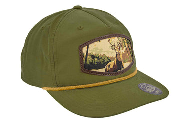 Buck Woven Patch Rope Hat. 5-Panel Modern Flat Bill Cap. Richardson Golf Snapback Cap. Zep-Pro Trucker Hat. Whitetail Deer. Hunting Merch