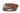 Memphis Tigers Men's Collegiate Two Tone Leather Belt. Black With Brown Trim Full Grain Finish. Metal Emblem Conchos. Memphis Gifts