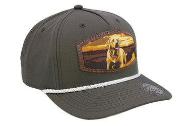 Lab Woven Patch Rope Hat. 5-Panel Modern Flat Bill Cap. Richardson Golf Snapback Cap. Zep-Pro Trucker Hat. Yellow Lab Cap. Hunting Merch