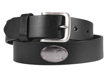 Georgia Southern Eagles Men's Collegiate Brown Leather Concho Belt.