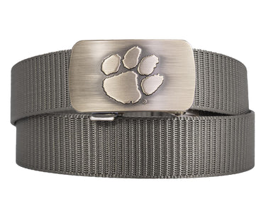 Clemson Tigers Cut-to-Size Belt with Gunmetal Clamp Buckle