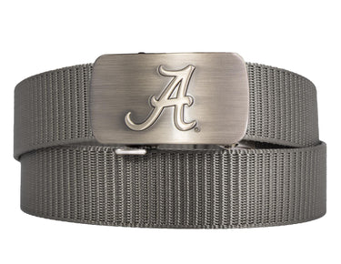 Alabama Crimson Tide Cut-to-Size Belt with Gunmetal Clamp Buckle