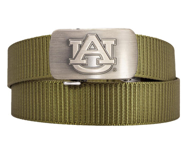 Auburn Tigers Cut-to-Size Belt with Gunmetal Clamp Buckle