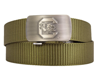 USC Gamecocks Cut-to-Size Belt with Gunmetal Clamp Buckle