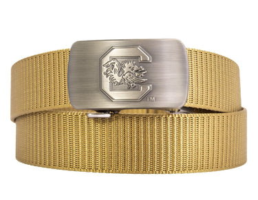 USC Gamecocks Cut-to-Size Belt with Gunmetal Clamp Buckle