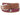 Youth Size FSU Seminoles Collegiate Woven Ribbon Belt. Tan Full Grain Leather Tabs. Boys Size Noles Belt. Kids Florida State Ribbon Belt.