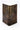 Texas Tech Red Raiders Men's Collegiate Secretary Leather Wallet. Brown Burnished Full Grain Finish With Large Debossed Logo