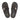 Oklahoma State Cowboys Men's Collegiate Flip Flop Sandal. Brown Straps With Metal Concho Logo. Cushioned Insole and Non-skid Outsole.