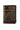 Virginia Tech Hokies Men's Collegiate Trifold Leather Wallet. Brown Burnished Full Grain Finish With Large Debossed Logo