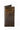 Virginia Tech Hokies Men's Collegiate Secretary Leather Wallet. Brown Burnished Full Grain Finish With Large Debossed Logo