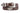 Clemson Tigers Men's Collegiate Brown Braided Leather Belt. Metal Emblem Conchos.