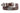 Florida Gators Men's Collegiate Brown Braided Leather Belt. Metal Emblem Conchos.