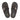 East Carolina Pirates Men's Collegiate Flip Flop Sandal. Brown Straps With Metal Concho Logo. Cushioned Insole and Non-skid Outsole.