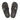 NC State Wolfpack Men's Collegiate Flip Flop Sandal. Brown Straps With Metal Concho Logo. Cushioned Insole and Non-skid Outsole.
