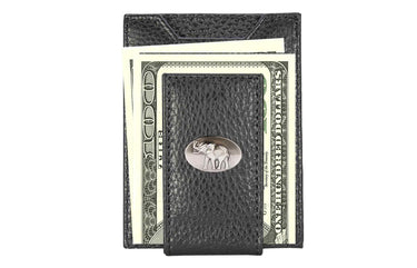 Alabama Crimson Tide Pebble Grain Leather Wallet – Bifold, Trifold, Tall Roper & Slim Front Pocket – Black or Brown – Executive Style