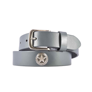 Texas Star Leather Belt for Men – Brown Full Grain Casual Texas Belt