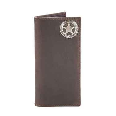Texas Star Leather Roper Wallet for Men | Full Grain Leather Wallet | Gift for Him