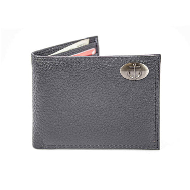 Anchor Leather Bifold Wallet for Men | Full Grain Leather Wallet | Gift for Him
