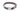 ECU Pirates Brown Leather Dog Collar - Antique Silver Logo