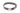 Mississippi State Bulldogs Brown Leather Dog Collar - Antique Silver Logo