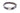 Alabama Crimson Tide Brown Leather Dog Collar - Antique Silver Logo