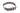 Oklahoma Sooners Brown Leather Dog Collar - Antique Silver Logo
