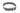 South Carolina Palmetto Brown Leather Dog Collar - Antique Silver Logo