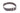 Redfish Brown Leather Dog Collar - Antique Silver Logo