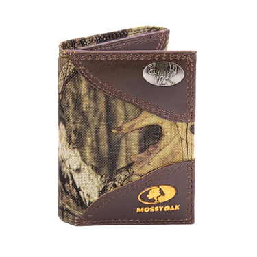 Buck Leather Trifold Wallet for Men | Full Grain Leather Wallet | Gift for Him