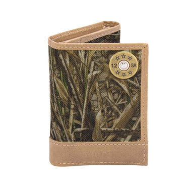 Shotshell Leather Trifold Wallet for Men | Full Grain Leather Wallet | Gift for Him