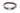 Memphis Tigers Brown Leather Dog Collar - Antique Silver Logo