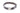 Georgia Bulldogs Brown Leather Dog Collar - Antique Silver Logo
