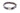Dolphin Mahi Brown Leather Dog Collar - Antique Silver Logo