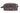 Buck Men’s Brown Pebble PU Toiletry Bag – Water-Resistant Durable Compact Design for Travel.