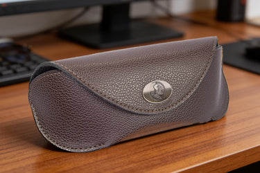 FSU Seminoles Sunglass and Eyewear Case – Camo or Brown Pebble with Protective Snap Closure
