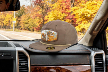 Pointer Birddog Woven Patch Rope Hat – Richardson Golf Snapback Cap