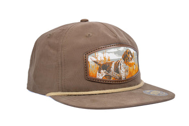 Pointer Birddog Woven Patch Rope Hat – Richardson Golf Snapback Cap