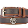 Uga Standing Bulldog Concho Belts BULL-BBLPS-BLK